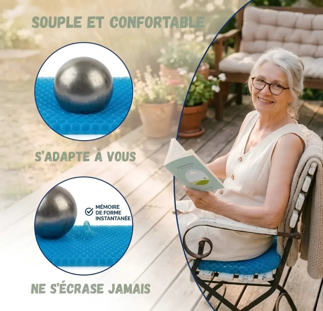 Coussin en Gel Alvéolé